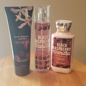 NWT Bath& Body Works Retired Fragrance Black Raspberry Vanilla